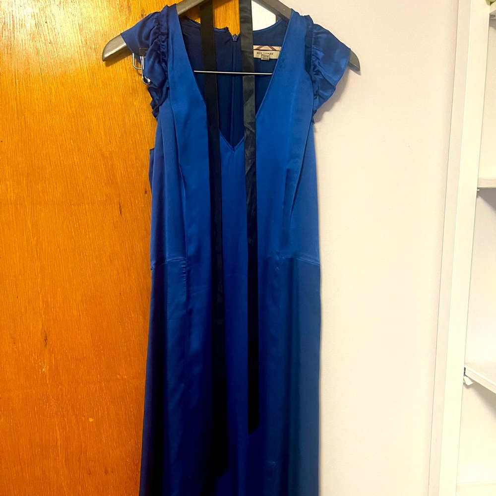 Silk Burberry dress